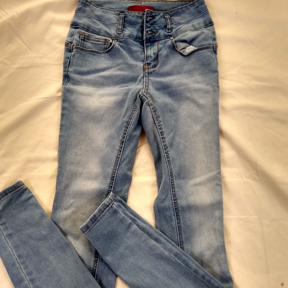 Wax jeans butt I love you skinnys